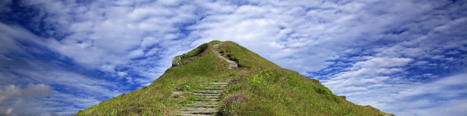 Wenn Steine Dir den Weg versperren, dann lass uns eine Treppe bauen!